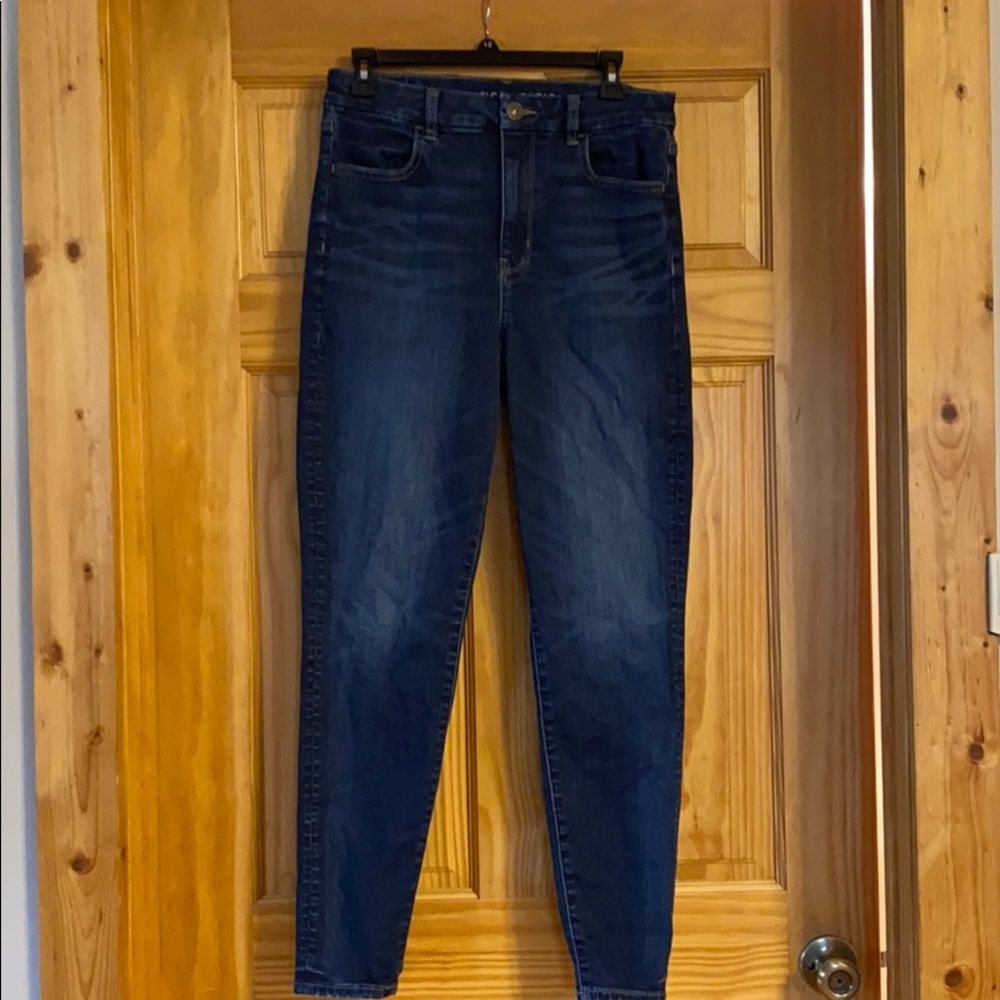 Curvy hi rise jegging